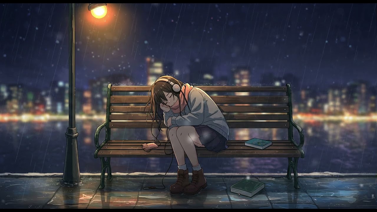 Rainy Nights and Quiet Hearts #music #relaxingmusic #sleepmusic #lofimusic #chillmusic #cozynights