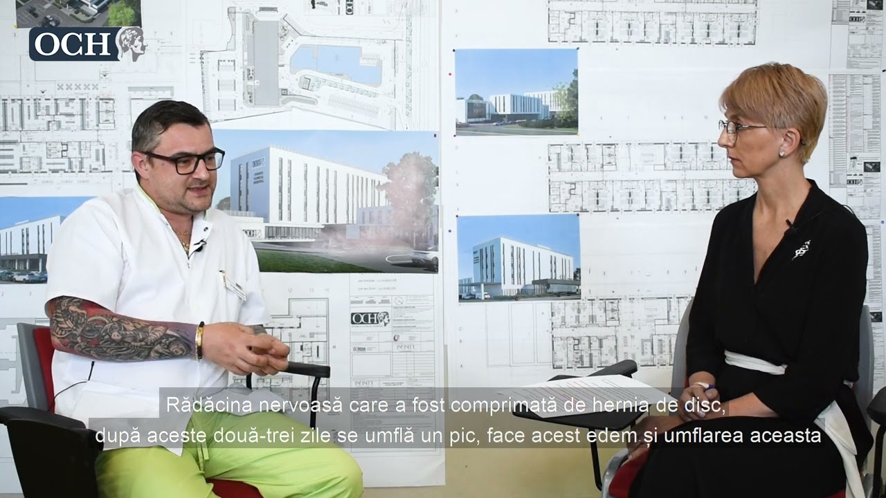 Interviu cu Dr Bodgan Ghinguleac, medic neurochirurg la Spitalul OCH – Hernia de disc lombară