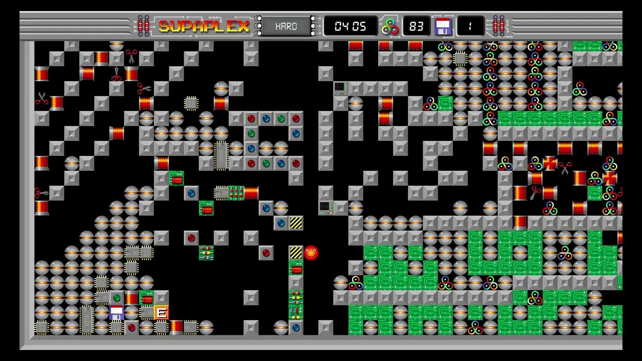 [SUPAPLEX HARD] - LV. 3 : JOHNNY'S IQ LIGHT ?