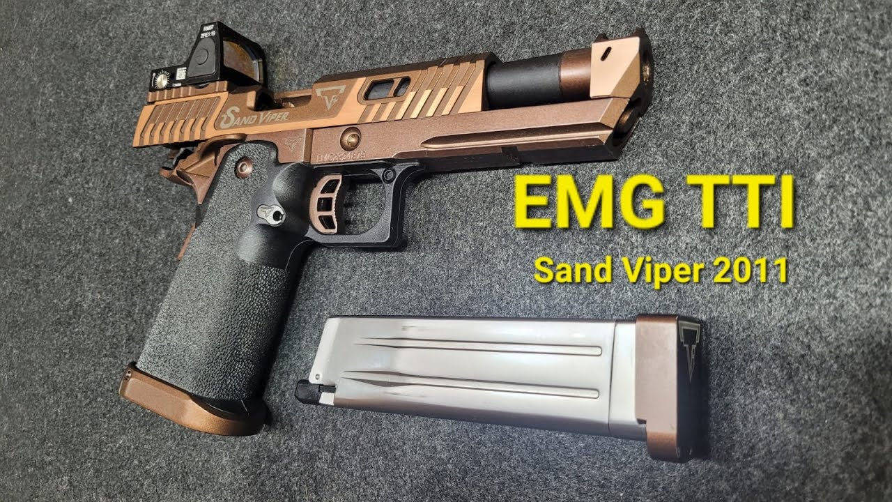 Cómo limpiar tu Hi Capa, EMG TTI, modelo Sand Viper 2011