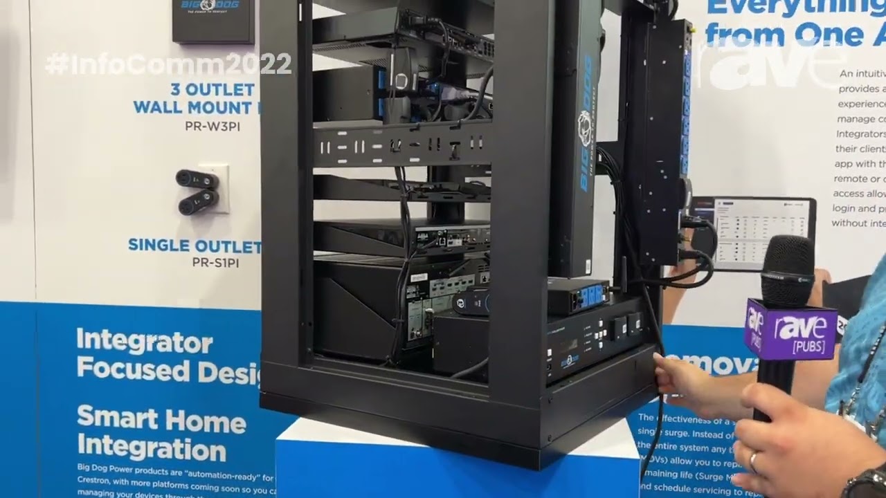 InfoComm 2022: MetraAV Shows Big Dog Power, an IP-Based Power Distribution System with Surge Modules
