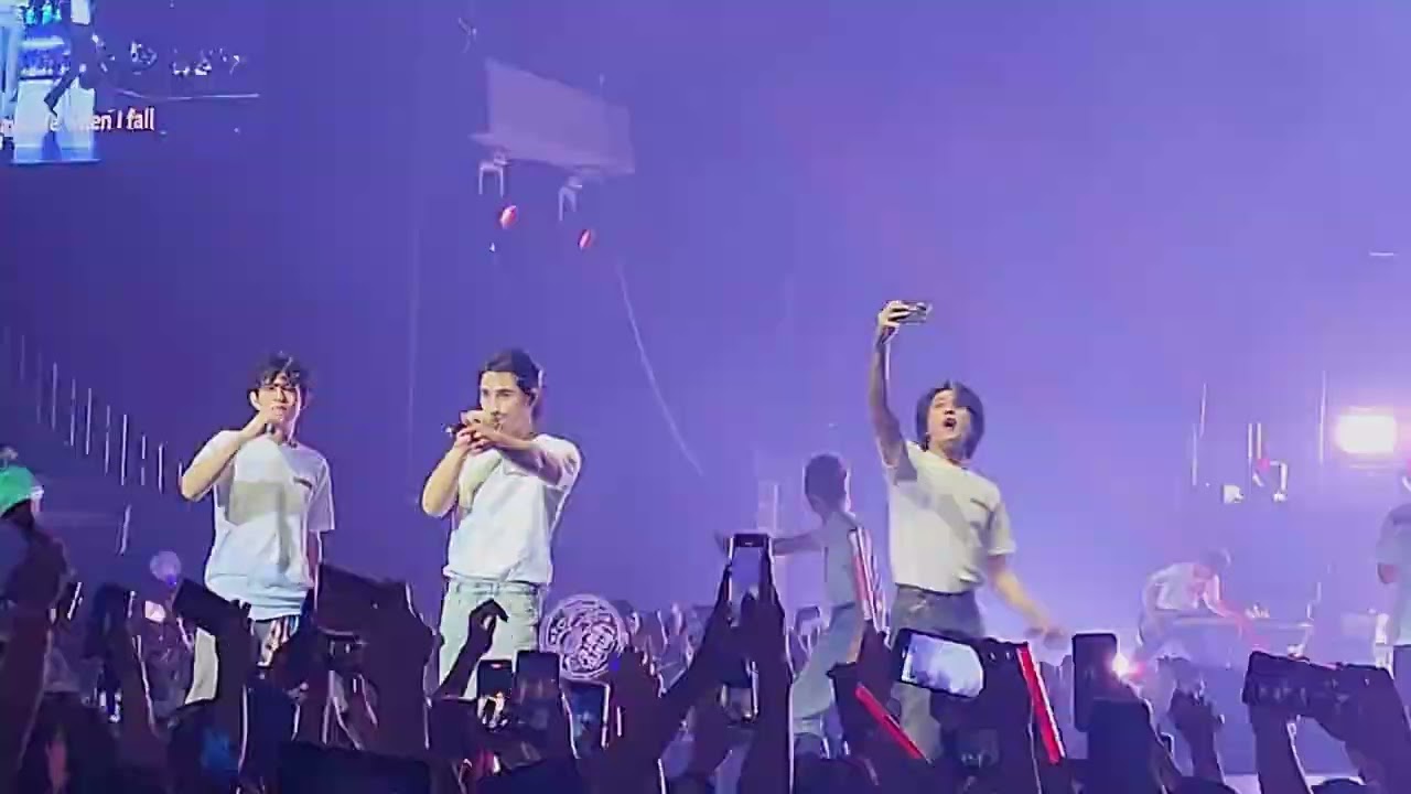 Free Fall - (KinnPorsche Cast) #kinnporscheworldtour