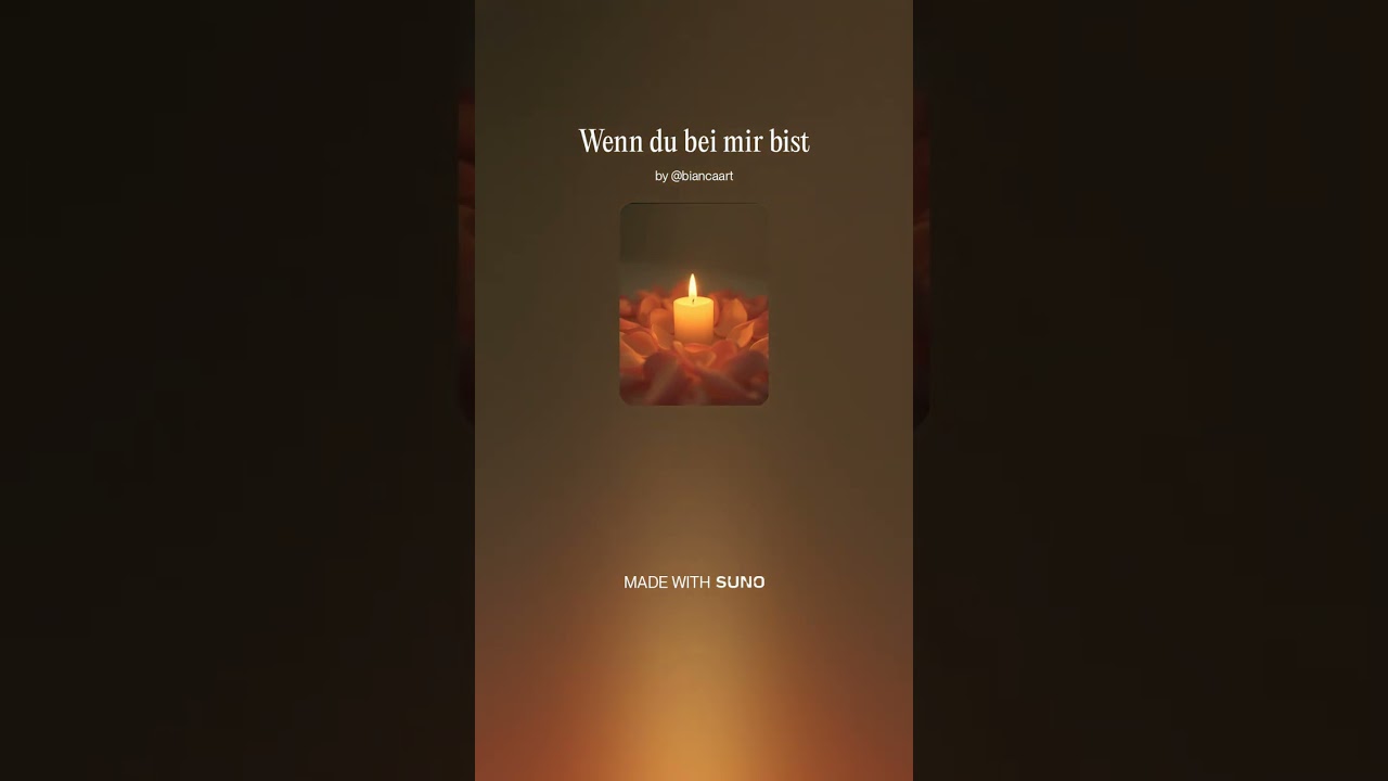 Ber&uuml;hrender Song &uuml;ber N&auml;he & Liebe &ndash; &bdquo;Wenn du bei mir bist&ldquo; (Original)