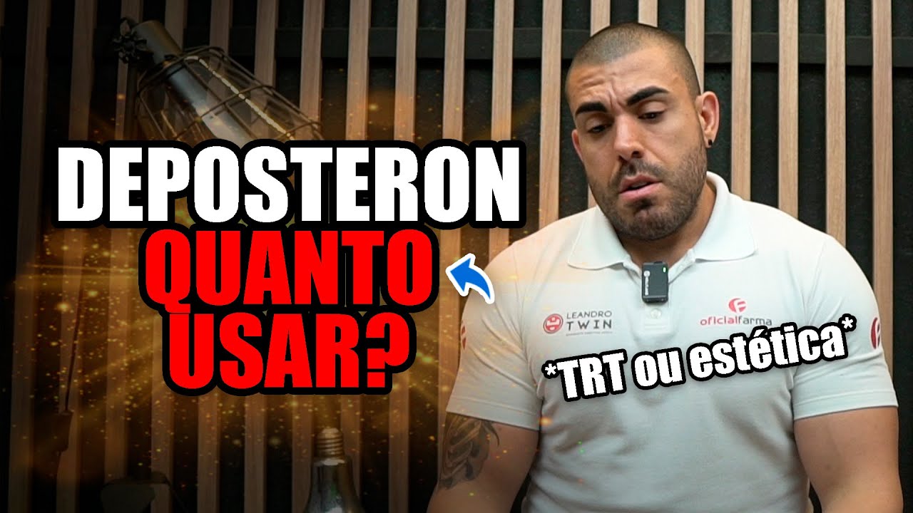 Quantos ml de deposteron tomar por semana