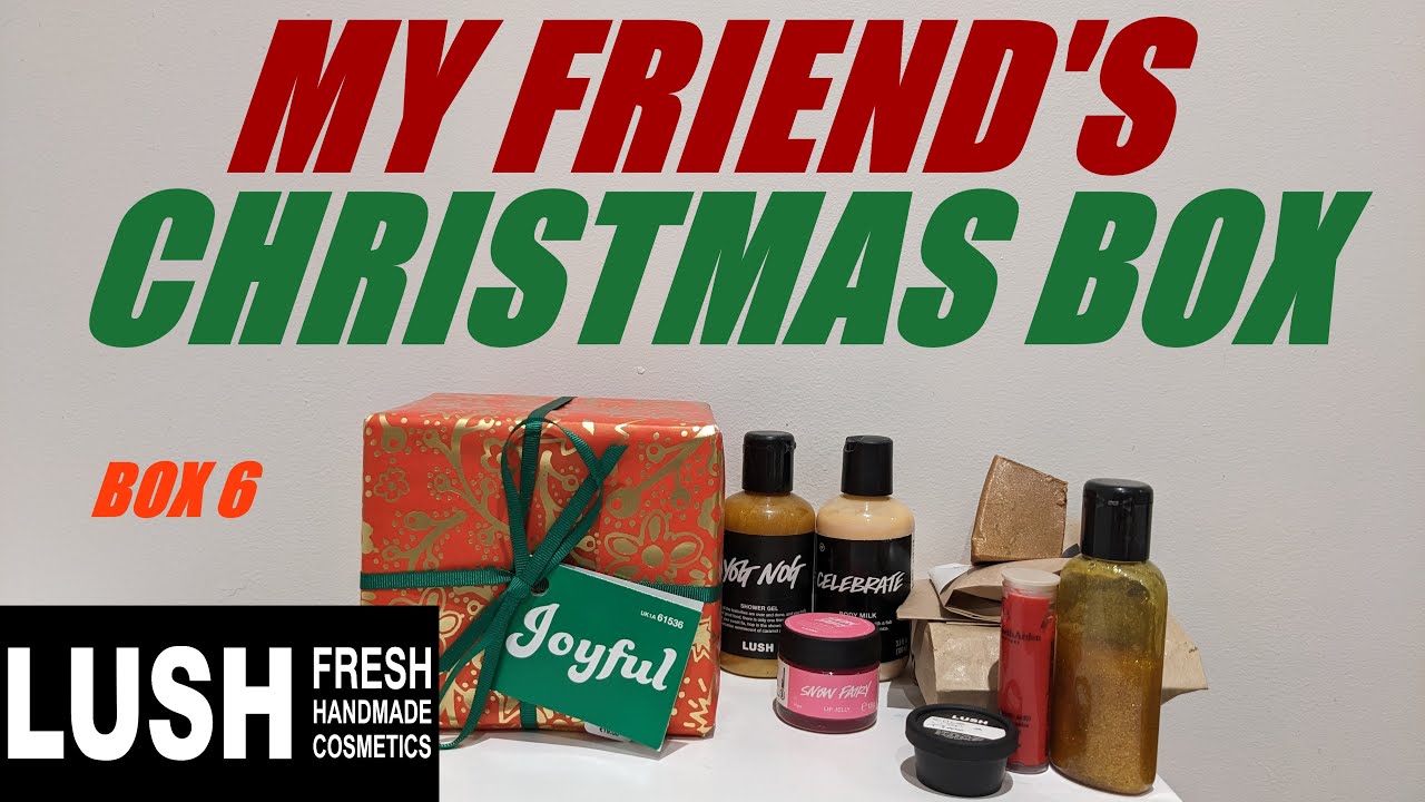 MY FRIEND'S LUSH CHRISTMAS BOX/2023 HAUL🎄🎁🎄