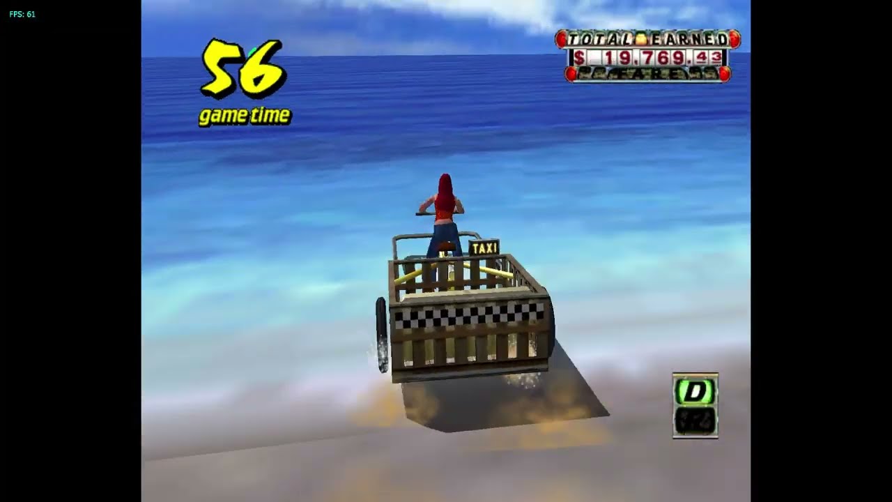 Crazy Taxi Hard Mode with BIKE! ($46,380.85)