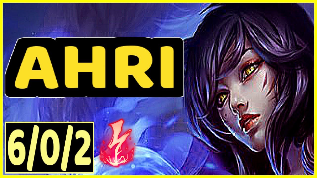 AHRI VS KENNEN - 6/0/2 KDA TOP GAMEPLAY DIAMOND IV