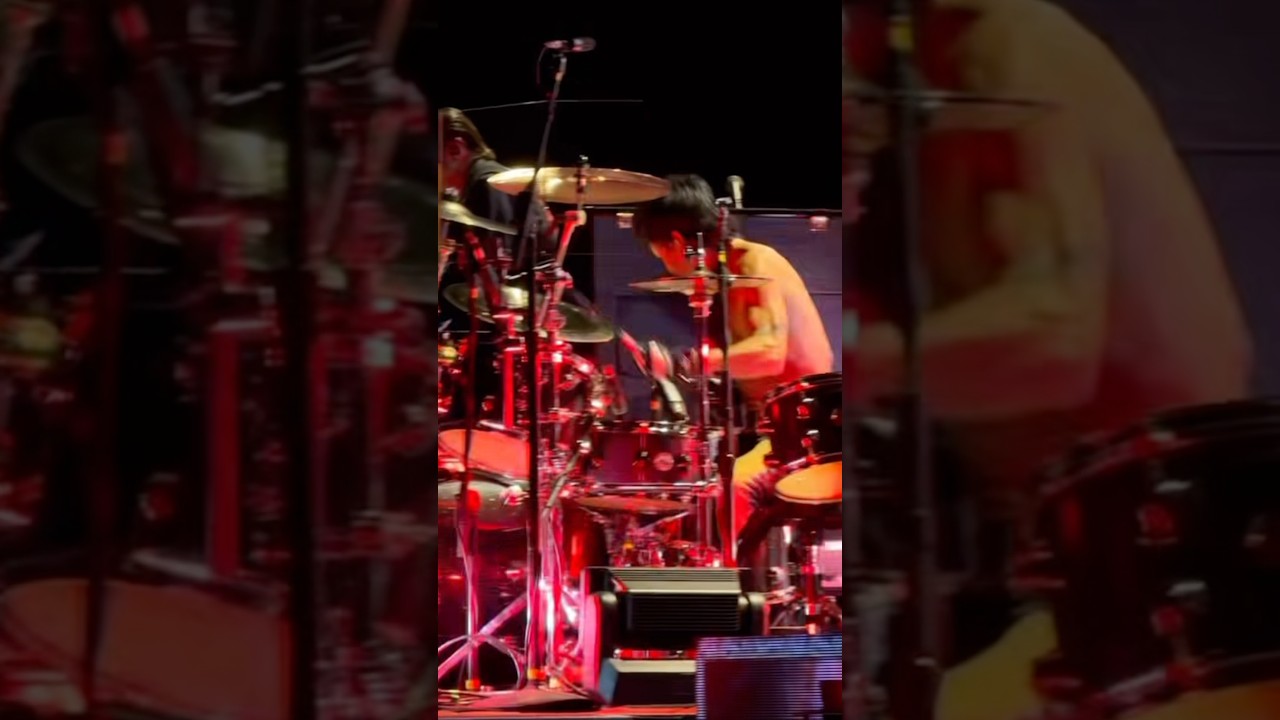 Isaac Carpenter playing an important role in Guns N&rsquo; Roses #gunsnroses