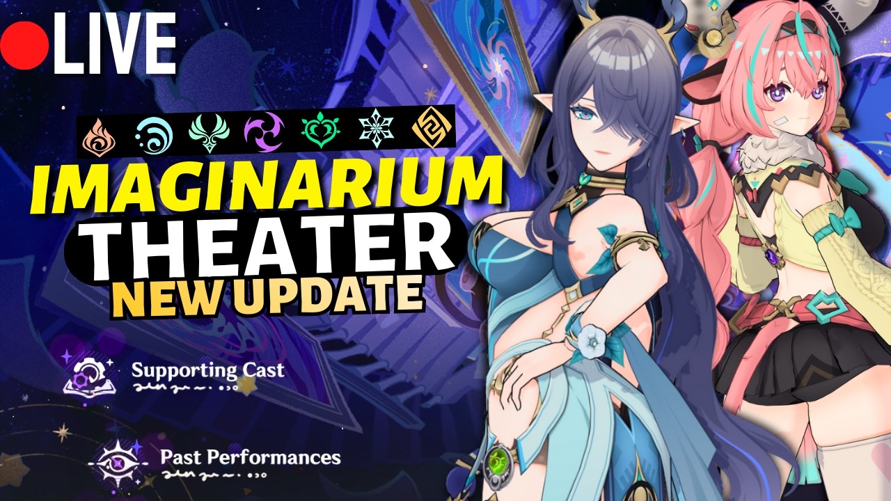 GENSHIN LIVE: Is New Imaginarium Theater REALLY That Hard? - F2P 🧿