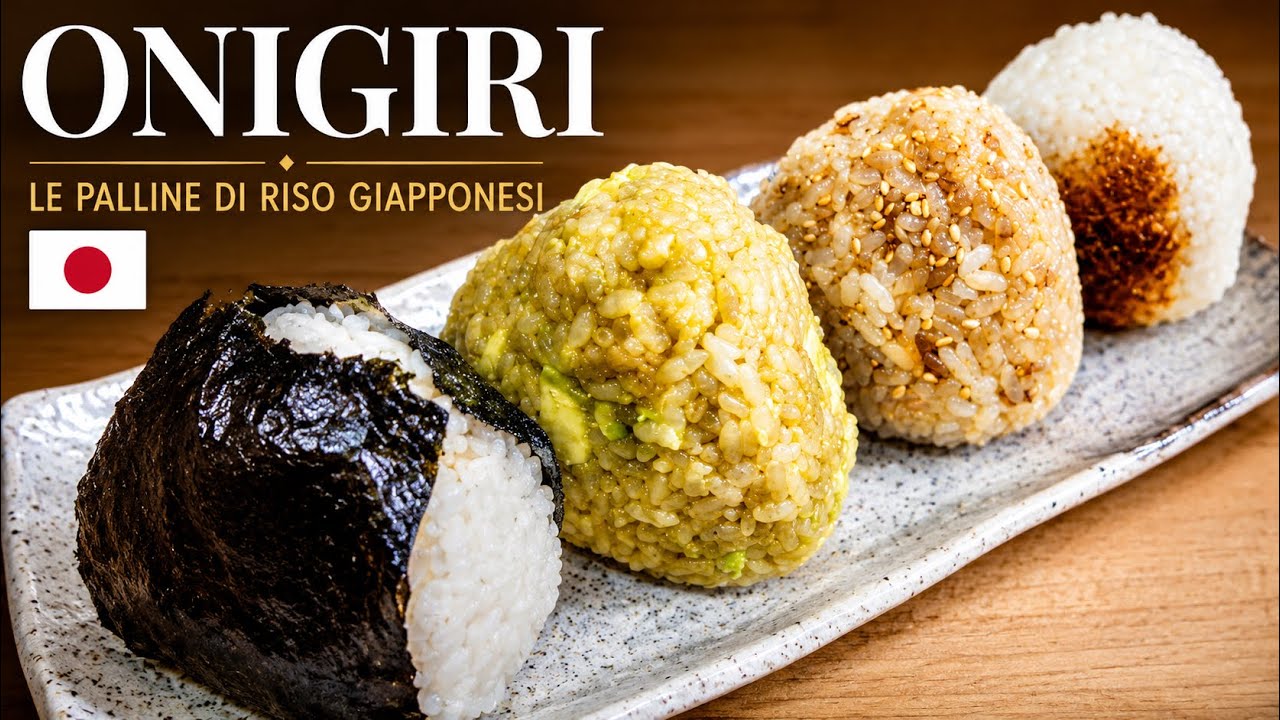 【Cucina Giapponese】4 TIPI DI ONIGIRI 🍙🇯🇵 LA RICETTA GIAPPONESE ORIGINALE 😎✌🏻