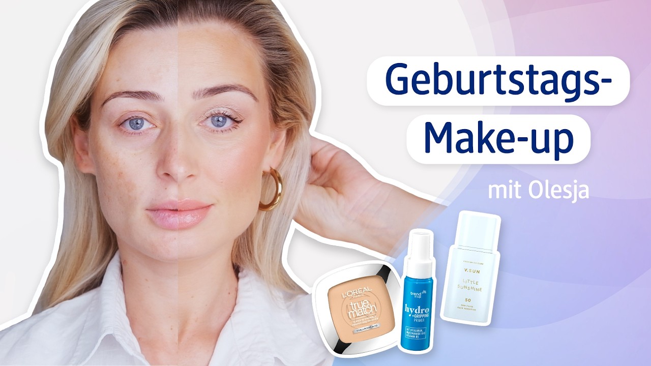Party-Make-up mit Olesja