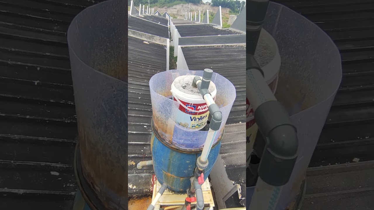 Filter air zat besi aerator venturi #filterair #zatbesi #oksidasi