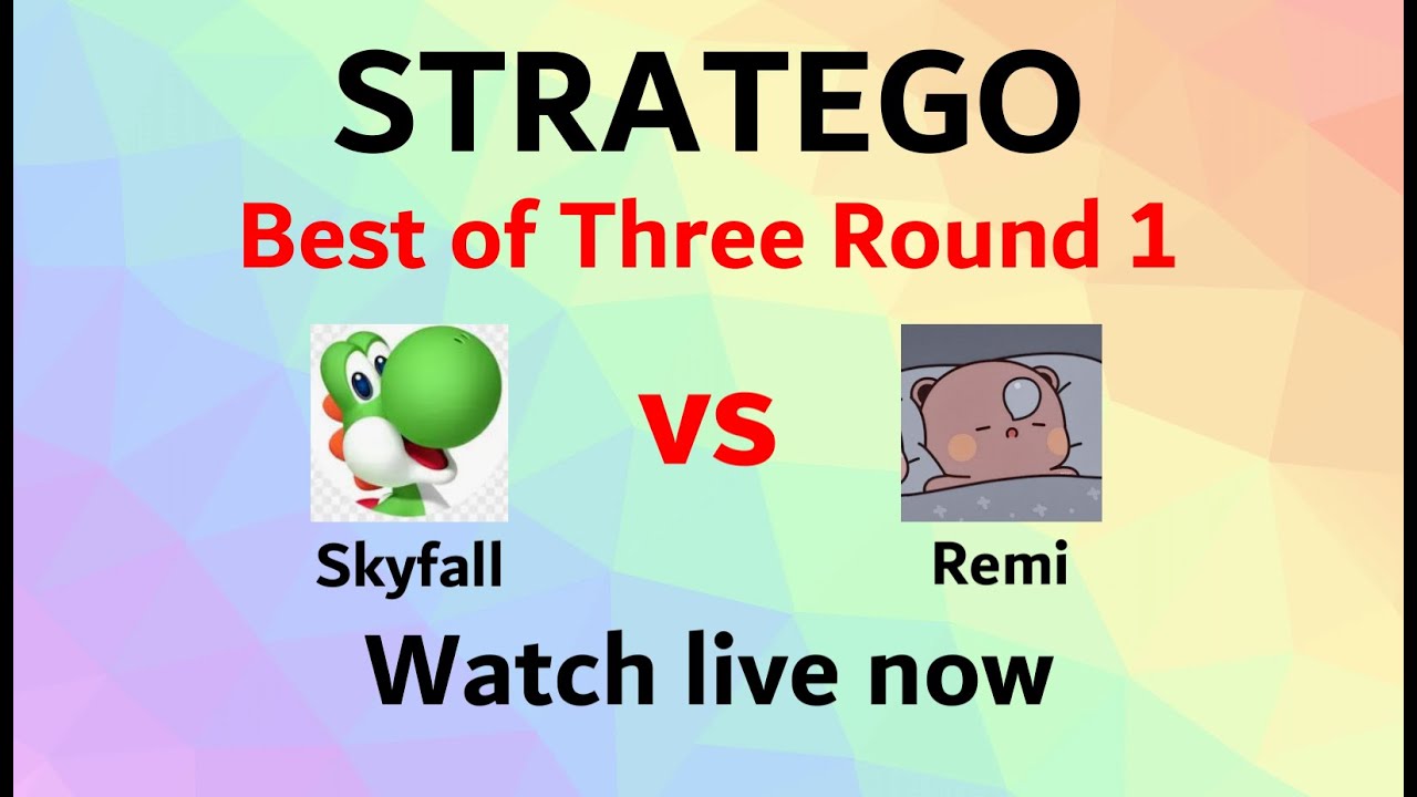 Skyfall vs Remi King Best of Three Round 1 - Stratego Freaks Live Stream
