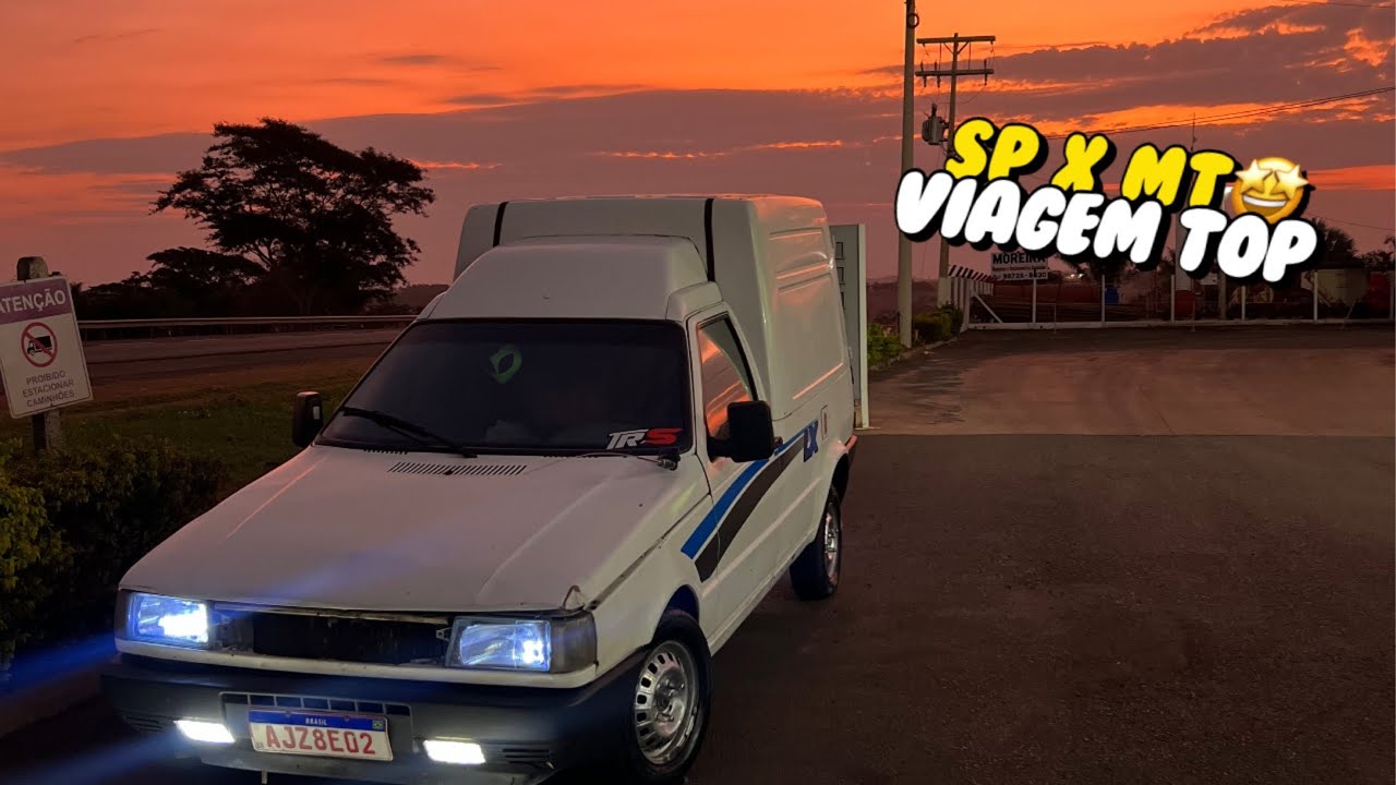 PRIMEIRA VIAGEM PARA O MATO GROSSO COM A FIORINO🤩