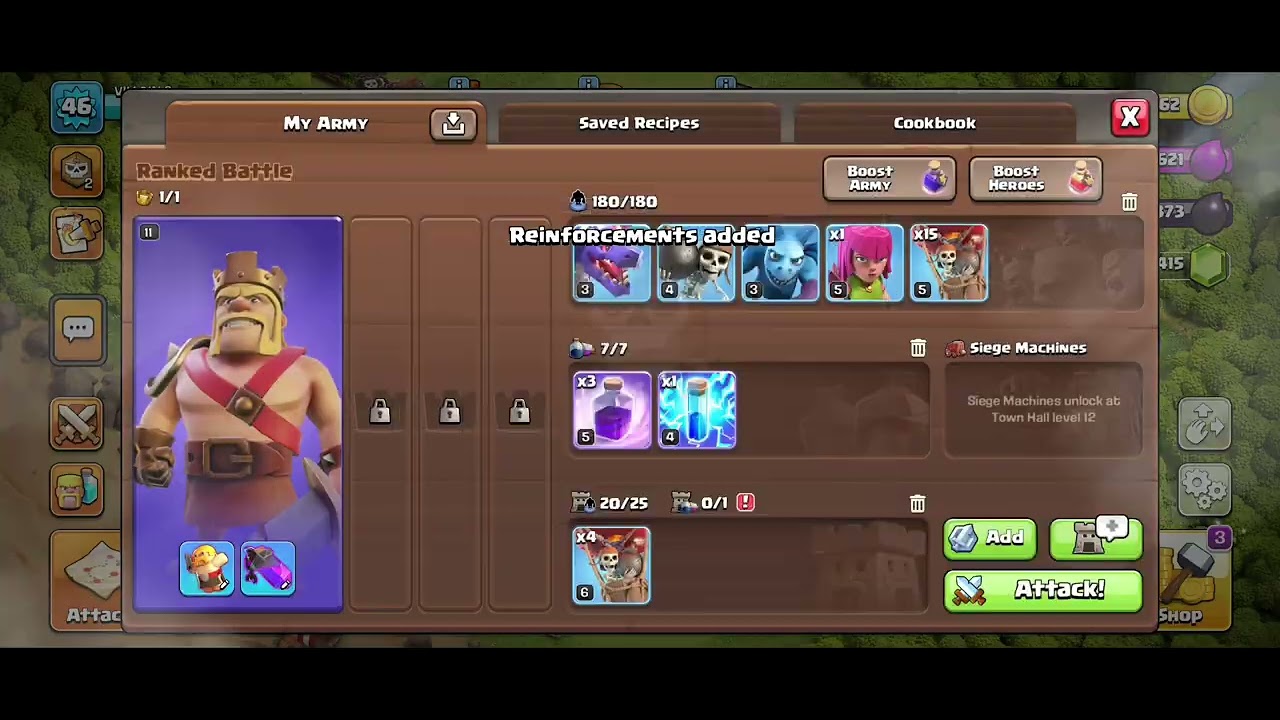 Rank pushing for townhall 8 😶‍🌫️#clashofclans #gaming #easportsfifa 