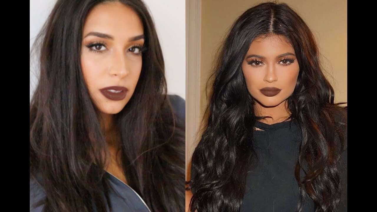 KYLIE JENNER FALL MAKE UP TUTORIAL! | Lamiya Slimani