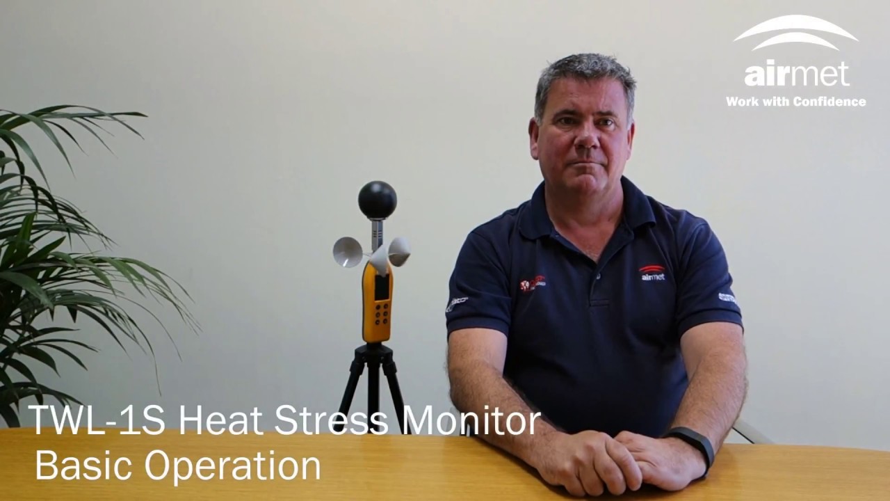 Scarlet Tech TWL-1S Heat Stress Monitor | Basic Operation