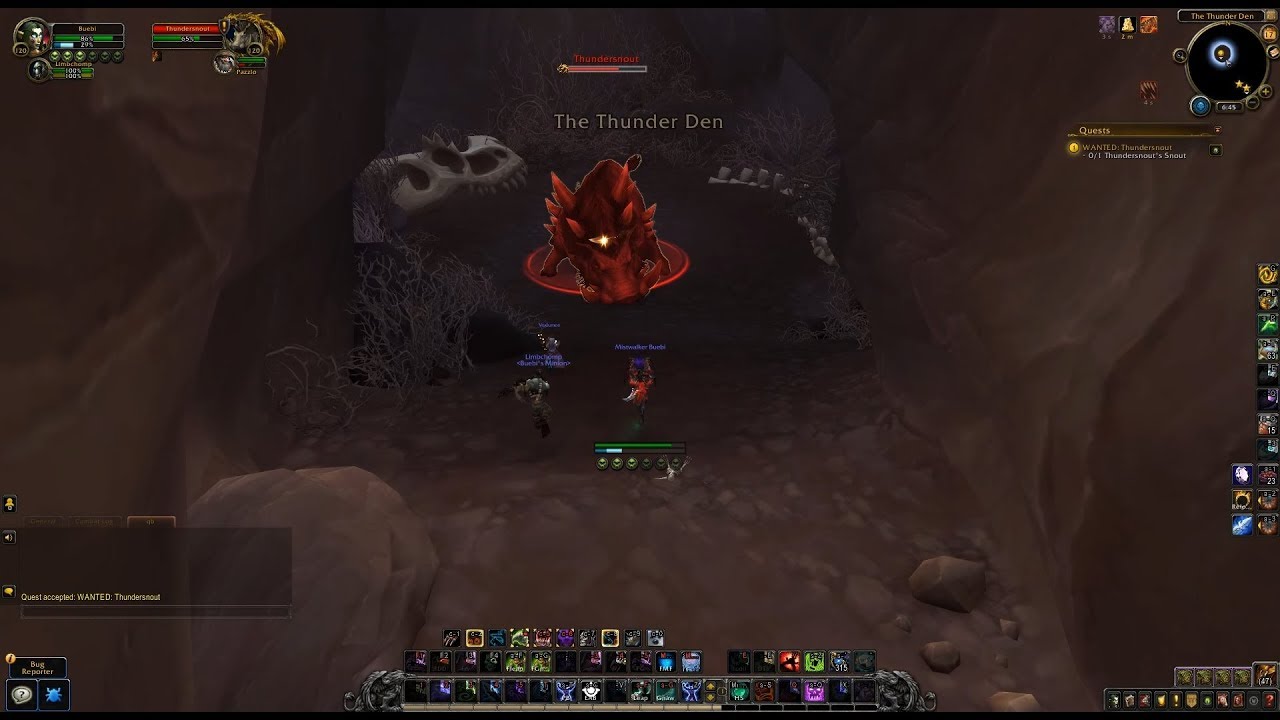 WoW BFA - Thundersnout Location (Wanted quest)