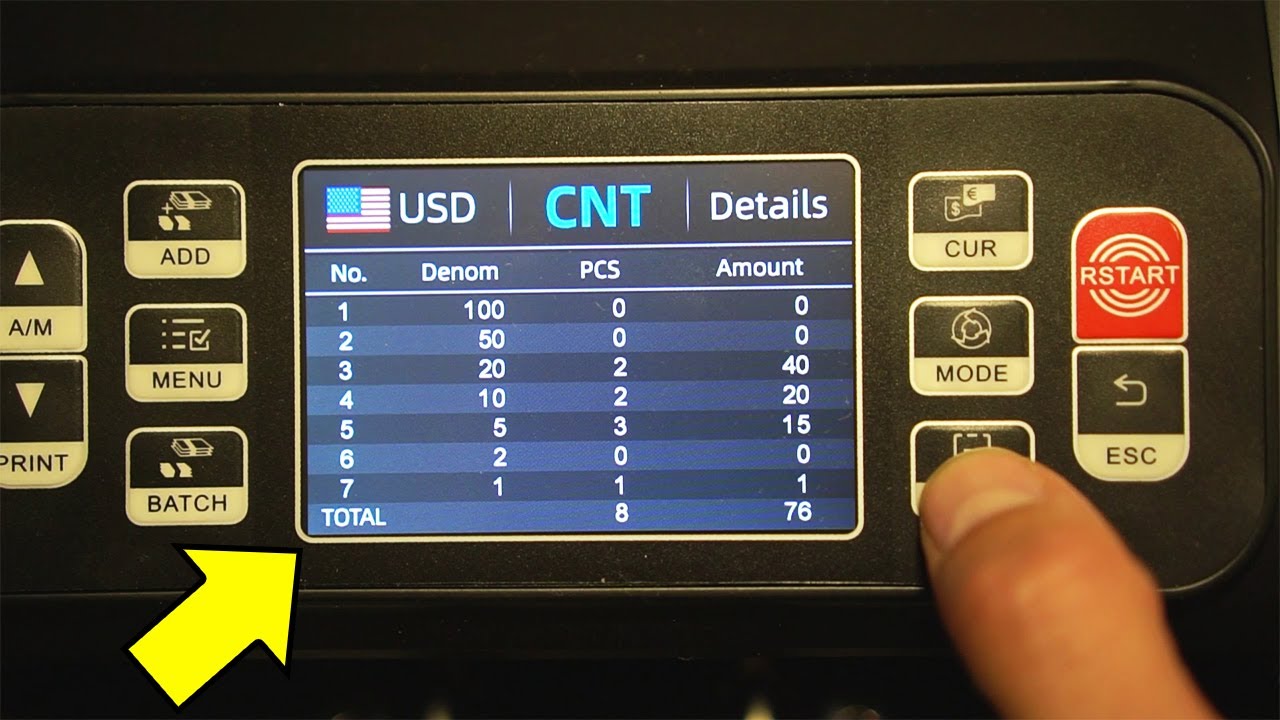 Aneken N60 Mixed Denomination Money Counter Machine Review (Link Below 👇)