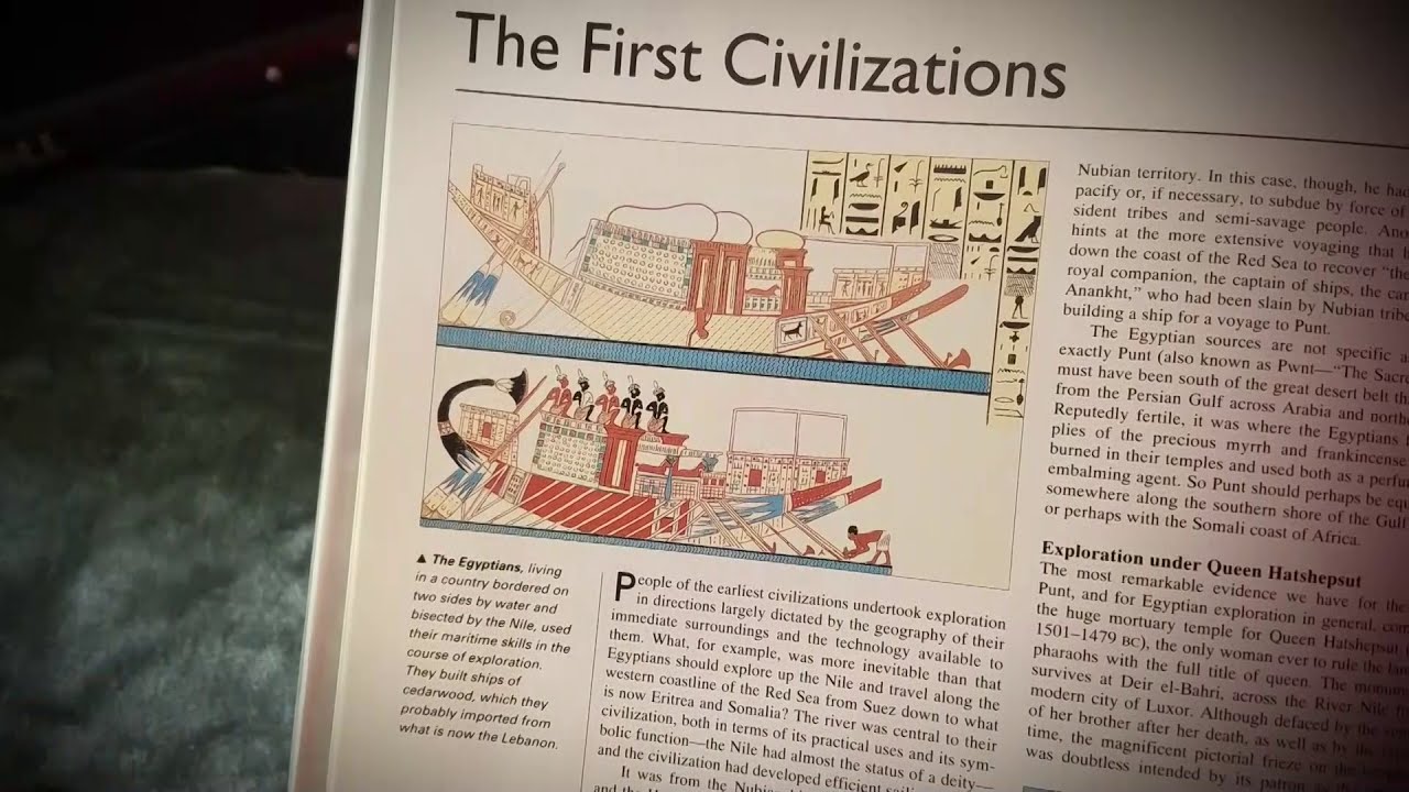 Ancient Human Exploration (History, Maps) | ASMR whisper