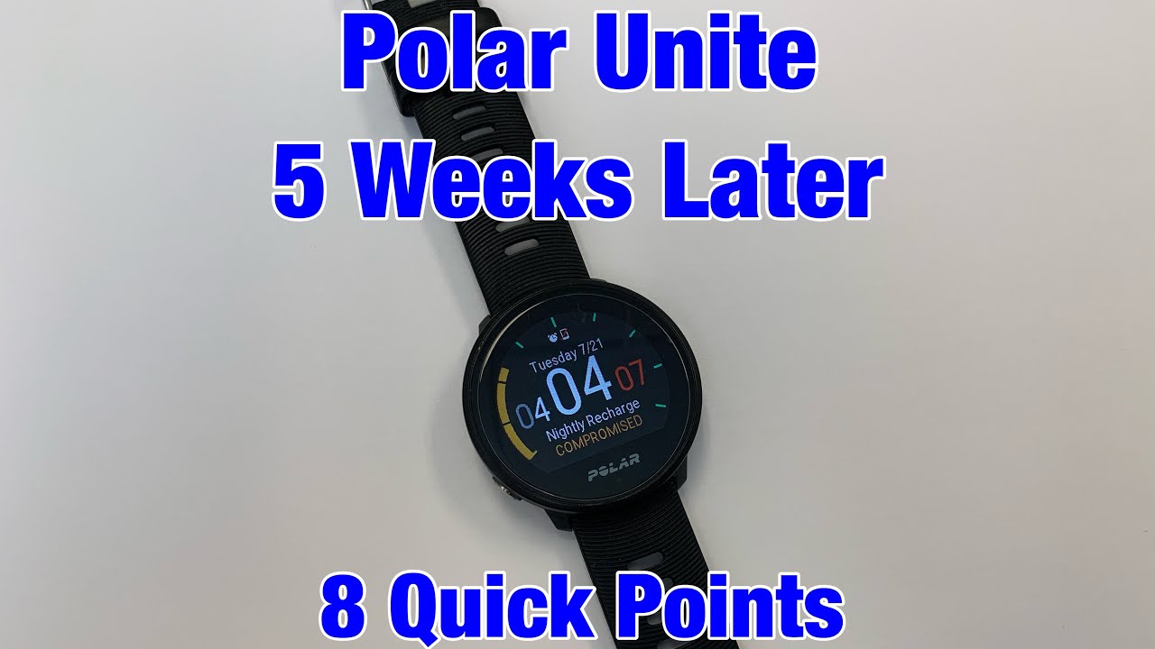 8 Points For Polar Unite After 5 Weeks Of Use for CrossFit/HIIT Training FitGearHunter.com