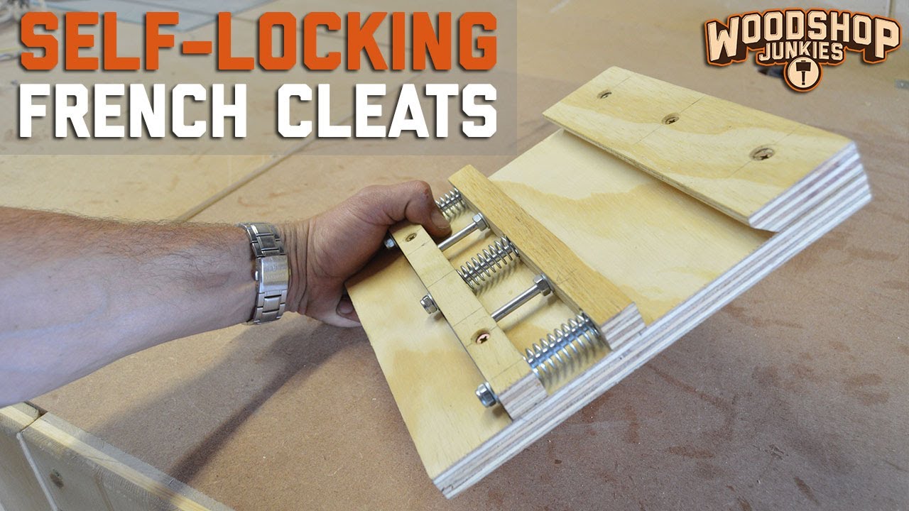 Self-Locking French Cleat Mount - How To