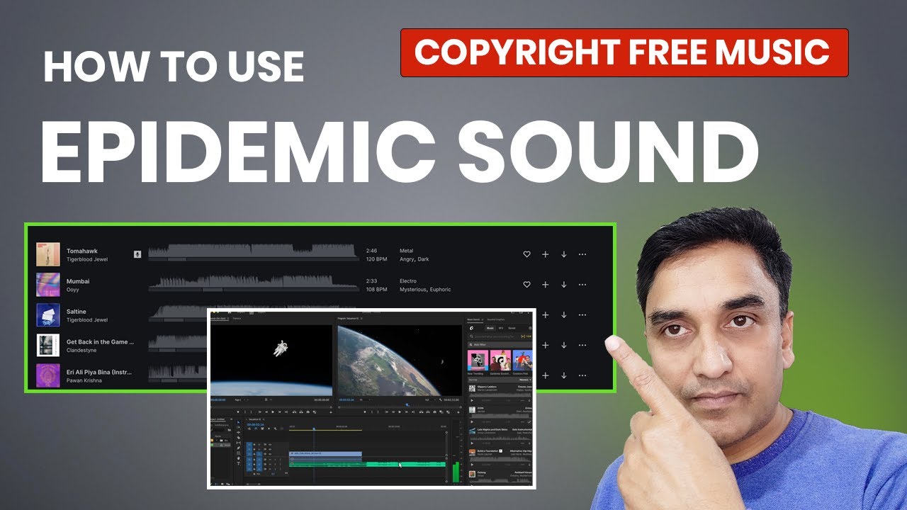 Copyright free music for Youtube | How to use Epidemic Sound copyright free music for youtube