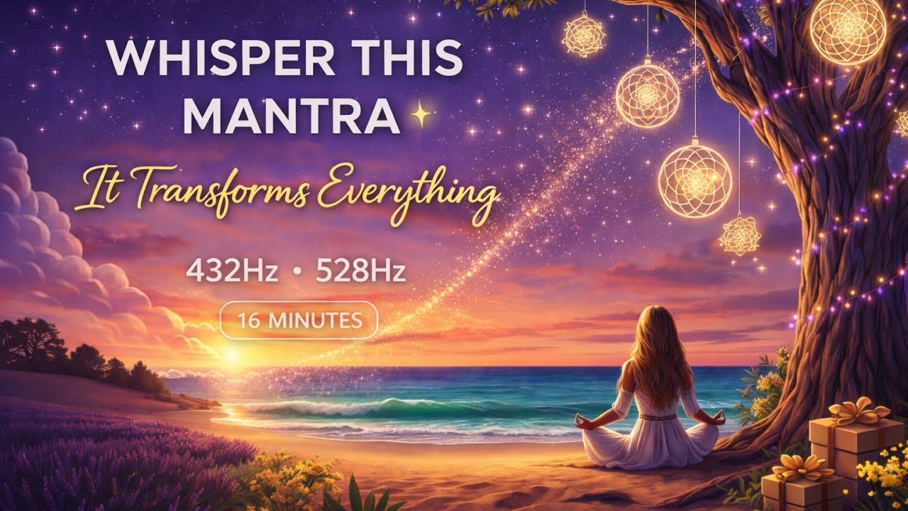This Mantra Changes Everything ✨ 432Hz | 16 Minute Manifestation Meditation