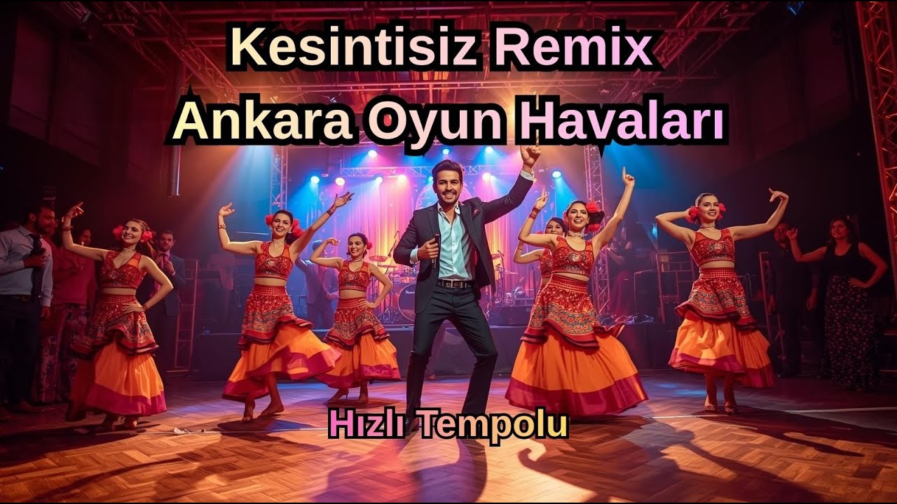 Canlı 🔴 | Ankara Oyun Havaları 🔥 Non-Stop Potpori | 2/4 Ritim – 100 & 105 Tempo