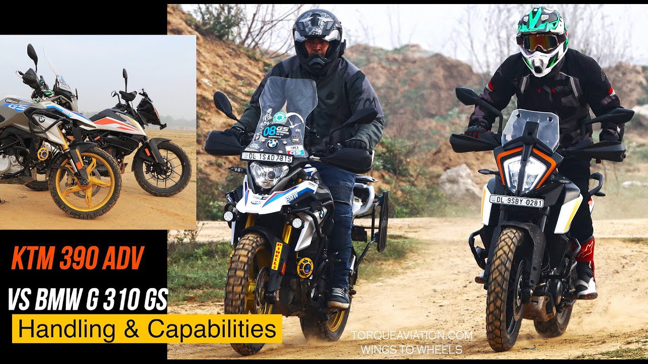 KTM 390 Adventure vs BMW G 310 GS, Handling & Capabilities