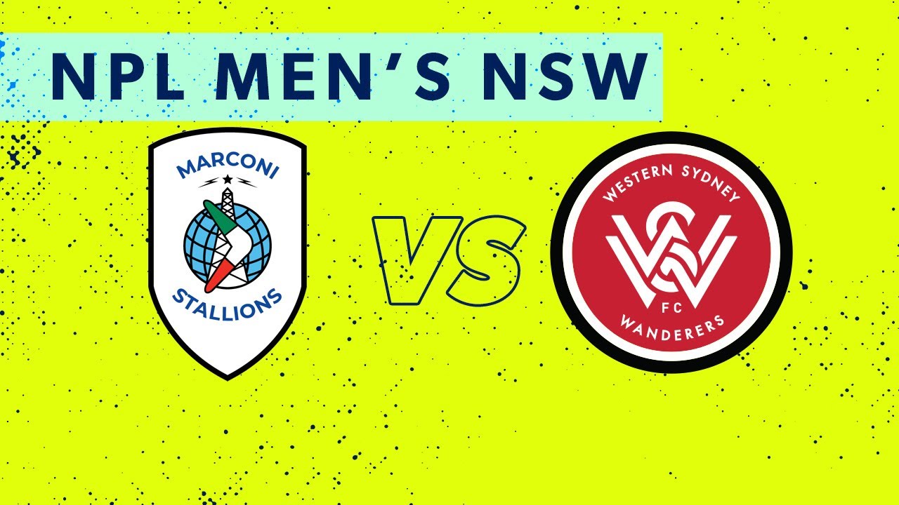 NPL Men's NSW Round 8: Marconi Stallions FC v Western Sydney Wanderers FC