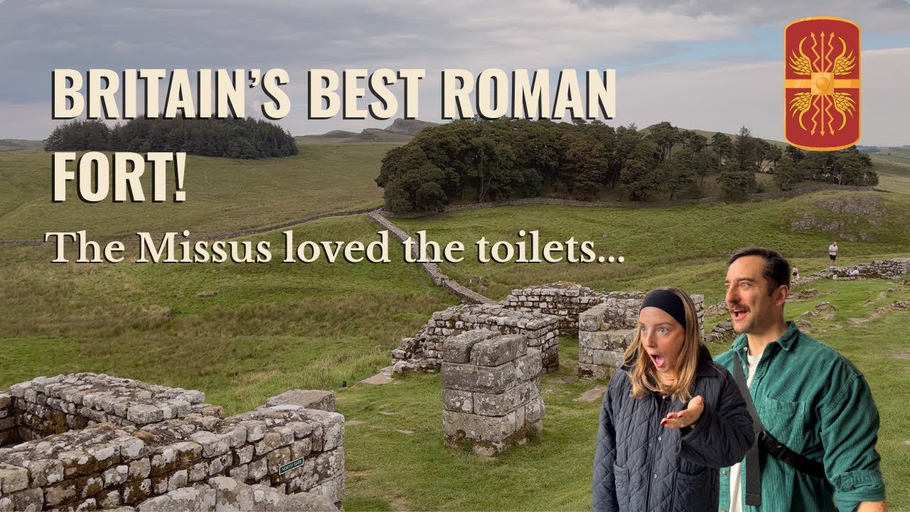 The Missus, Hadrian’s Wall & Britain’s Best Roman Fort!