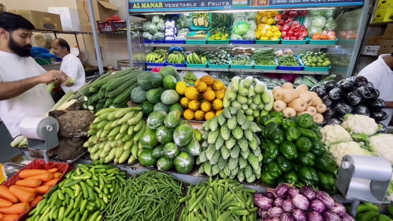 Sharjah Vegetable Market Visit