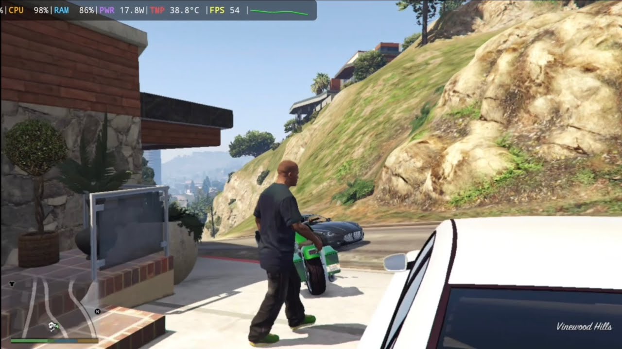 GTA V (120GB) | Poco X7 Pro 12GB RAM | GameHub Lite 5.3.5