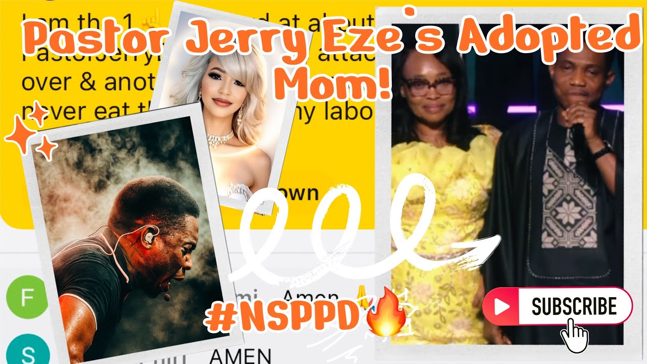 Pastor Jerry Eze’s Adopted Mother! So touching!!EL-ROl💫JESUS #NSPPD 7amWAT🇳🇬=2am EST🇺🇸!!