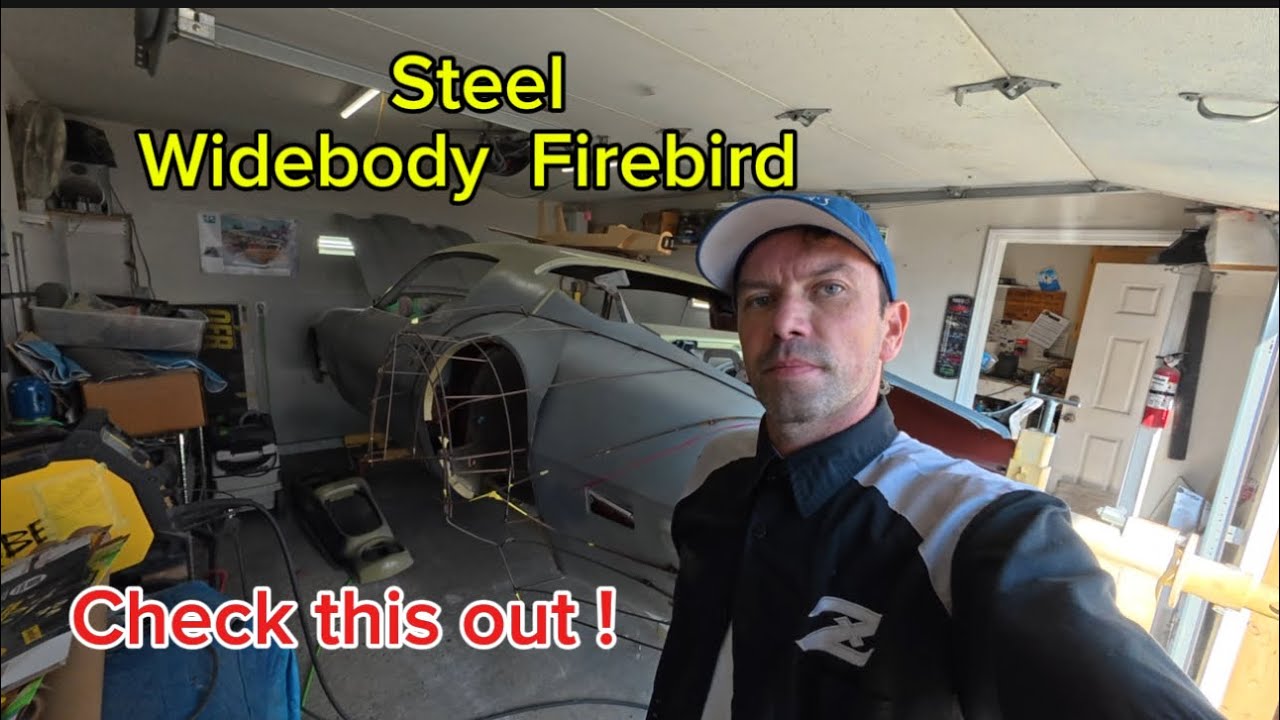 Безумный проект по переделке ширококузовного Firebird Formula 400 1970 года!