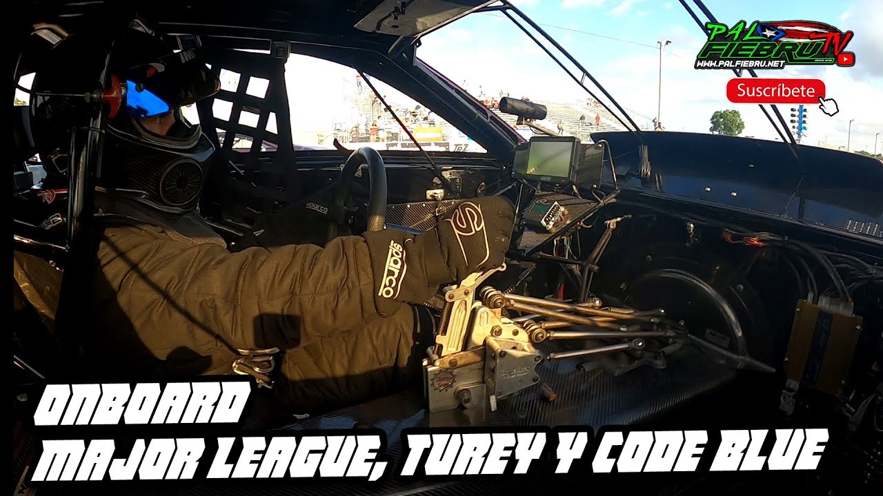 Cámara OnBoard Major League, Turey y Code Blue en Orlando Speedworld Spring Nationals  | PalfiebruTV