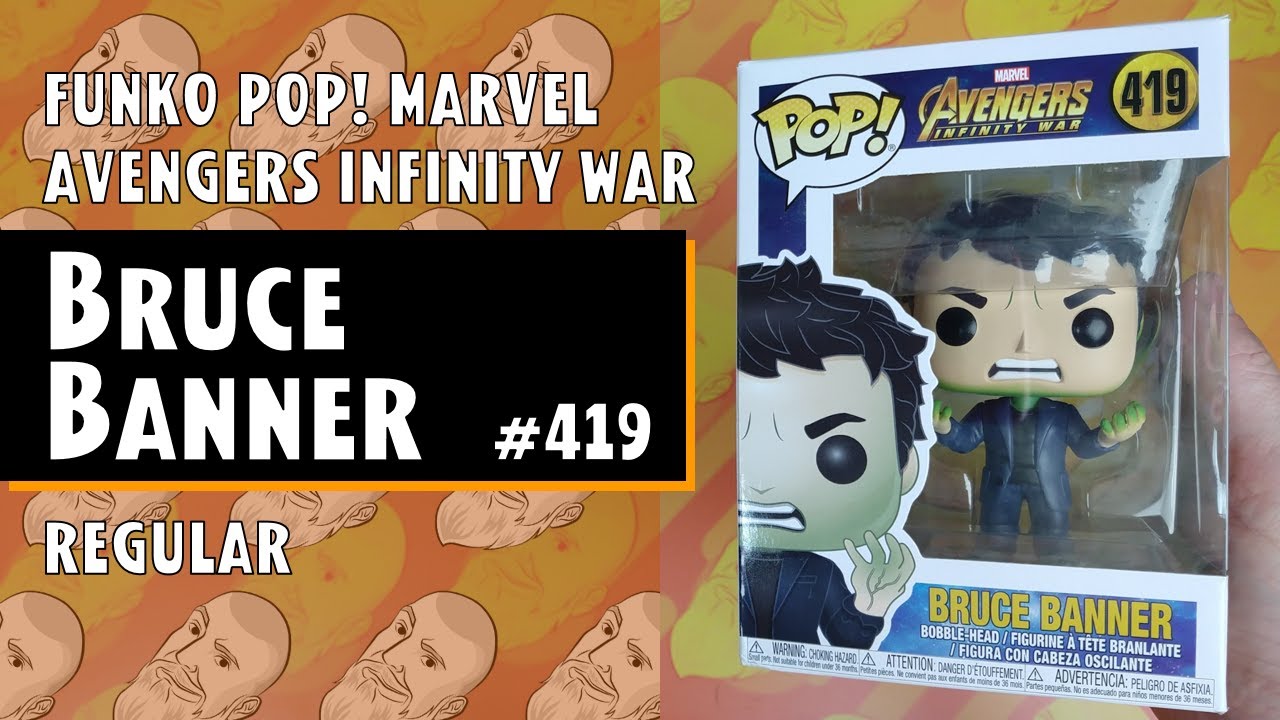 Funko Pop Marvel: Avengers Infinity War - Bruce Banner - #419 // Just One Pop Showcase