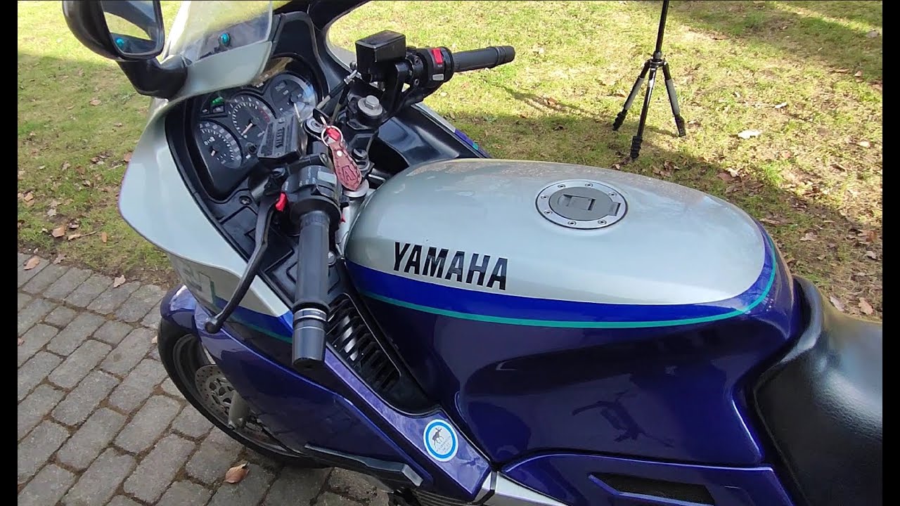 YAMAHA FJ1200 FIRST START AFTER WINTER BREAK 2024
