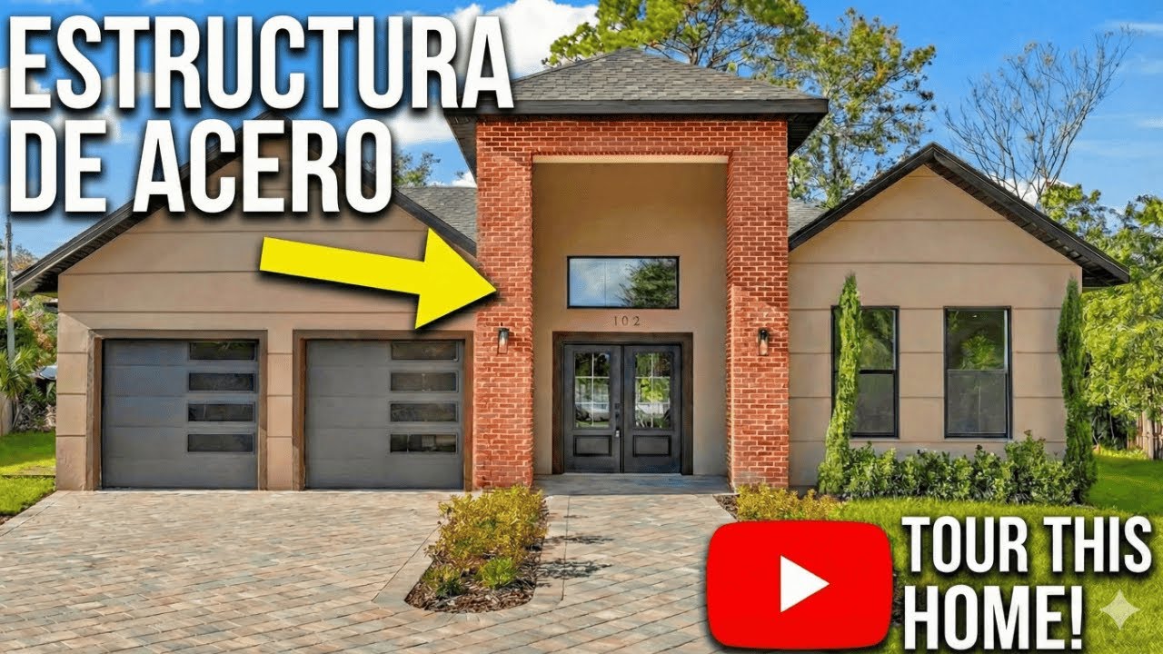Casa Nueva de Lujo en Winter Park, FL | 4 Habitaciones, 3.5 Baños, Piscina y Sin HOA | Tour 2025