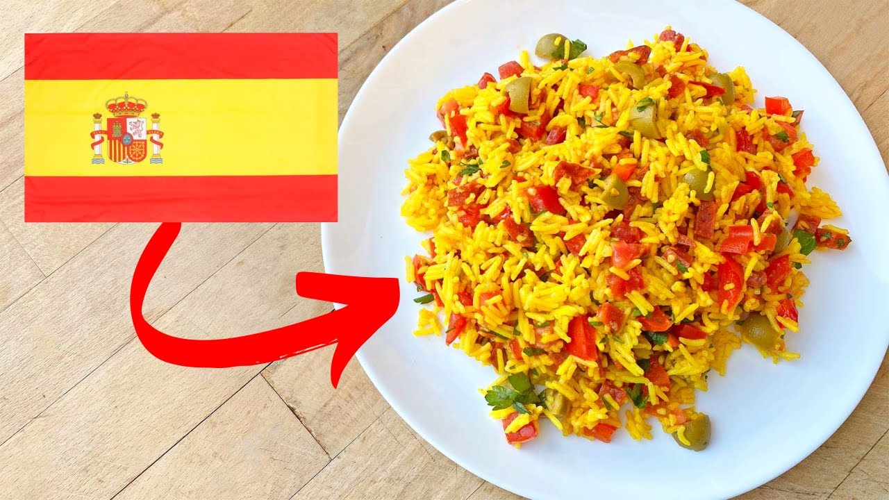 Salade de riz à l'espagnole
