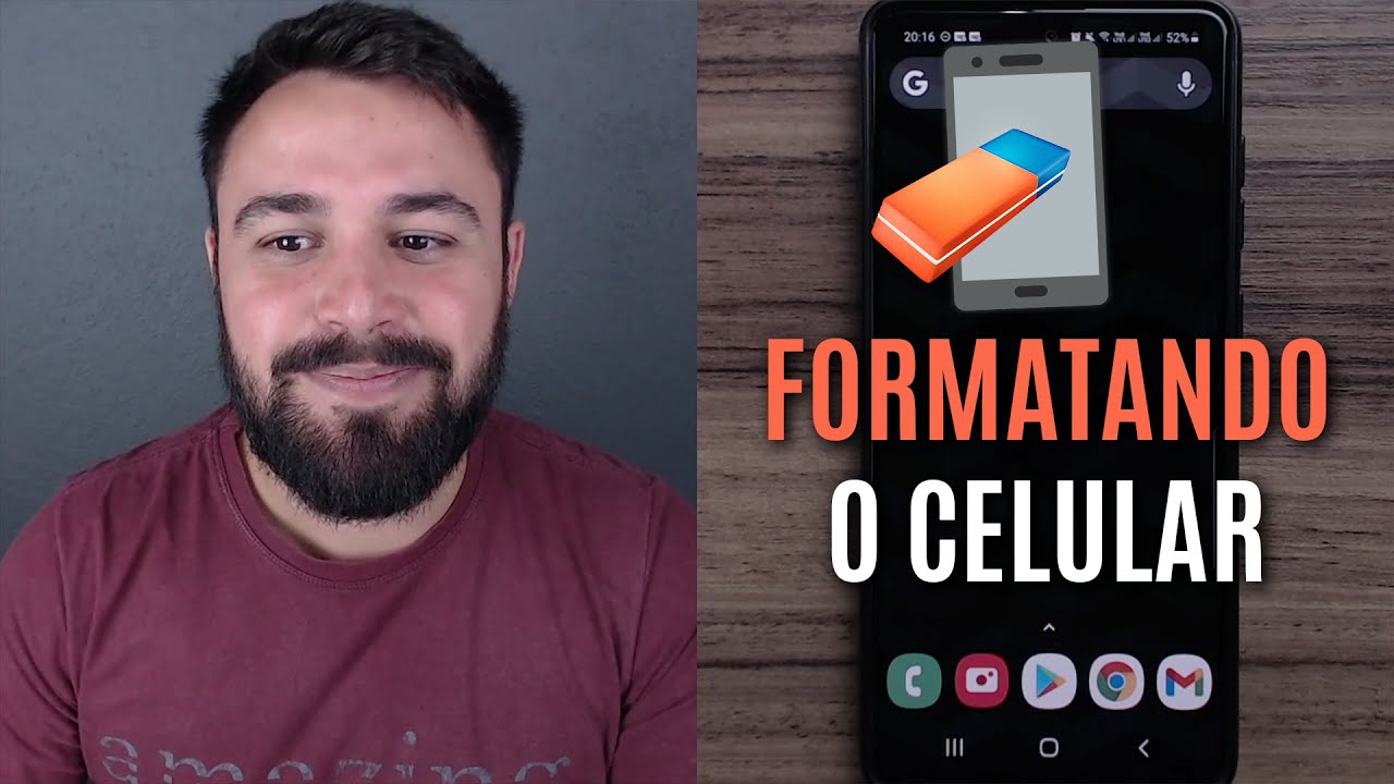 COMO FORMATAR O CELULAR