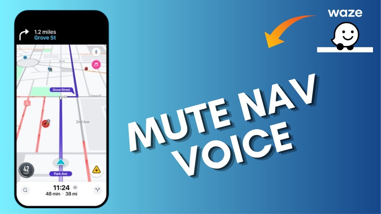 How to Mute Navigator Voice in Waze 2025?