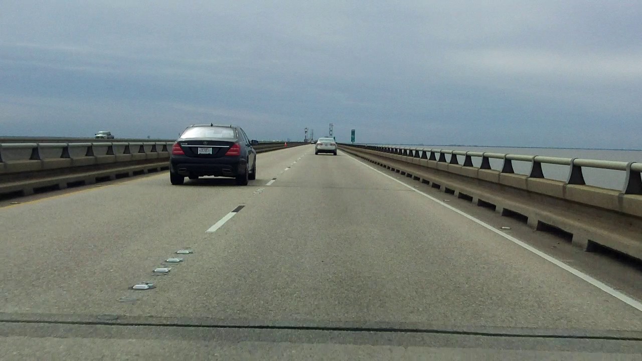Lake Pontchartrain Causeway southbound [ALTERNATE TAKE]