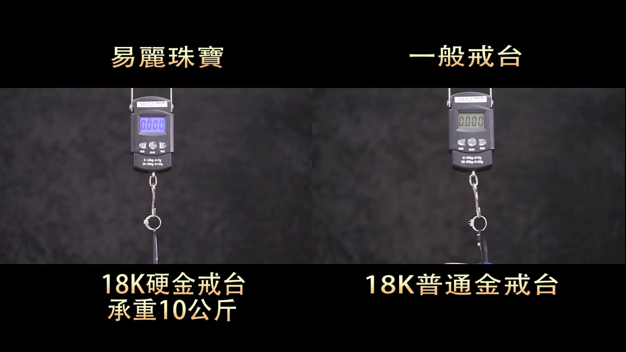 易麗珠寶戒台硬度測試