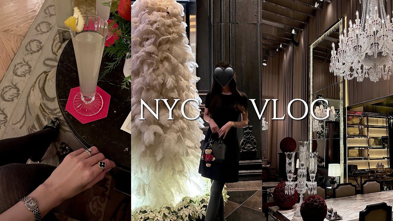Baccarat Hotel🌹｜Mackage review, Angelina, Ralph's Coffee, Japanese Eng/4K