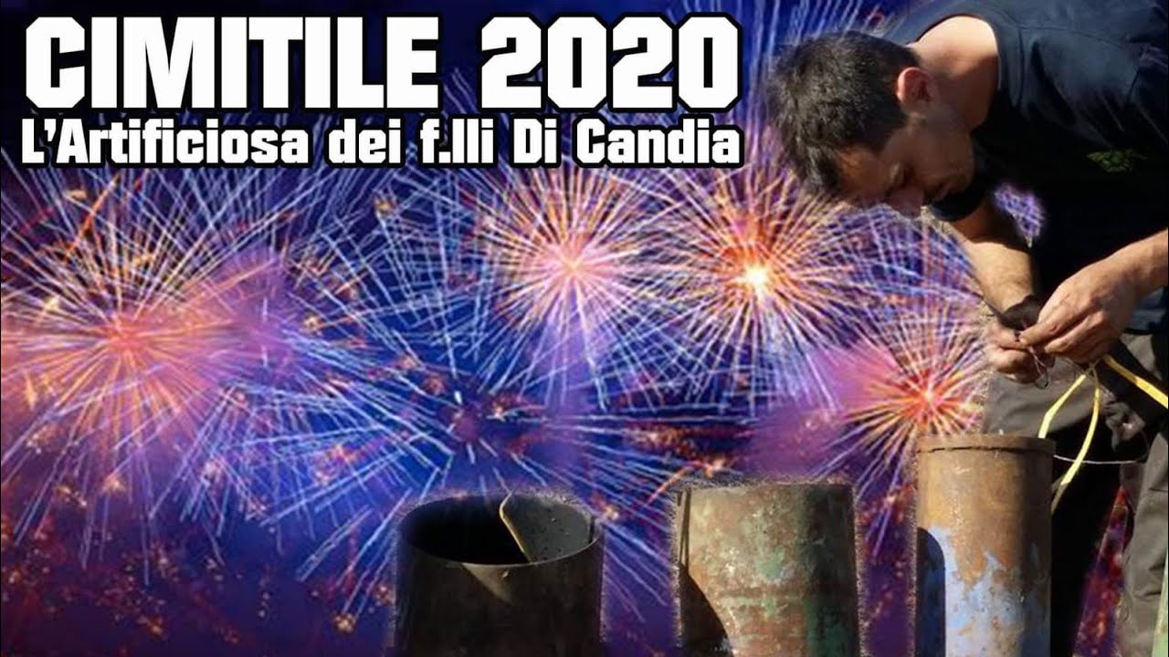Fuochi d'artificio a CIMITILE. L'Artificiosa Di Candia