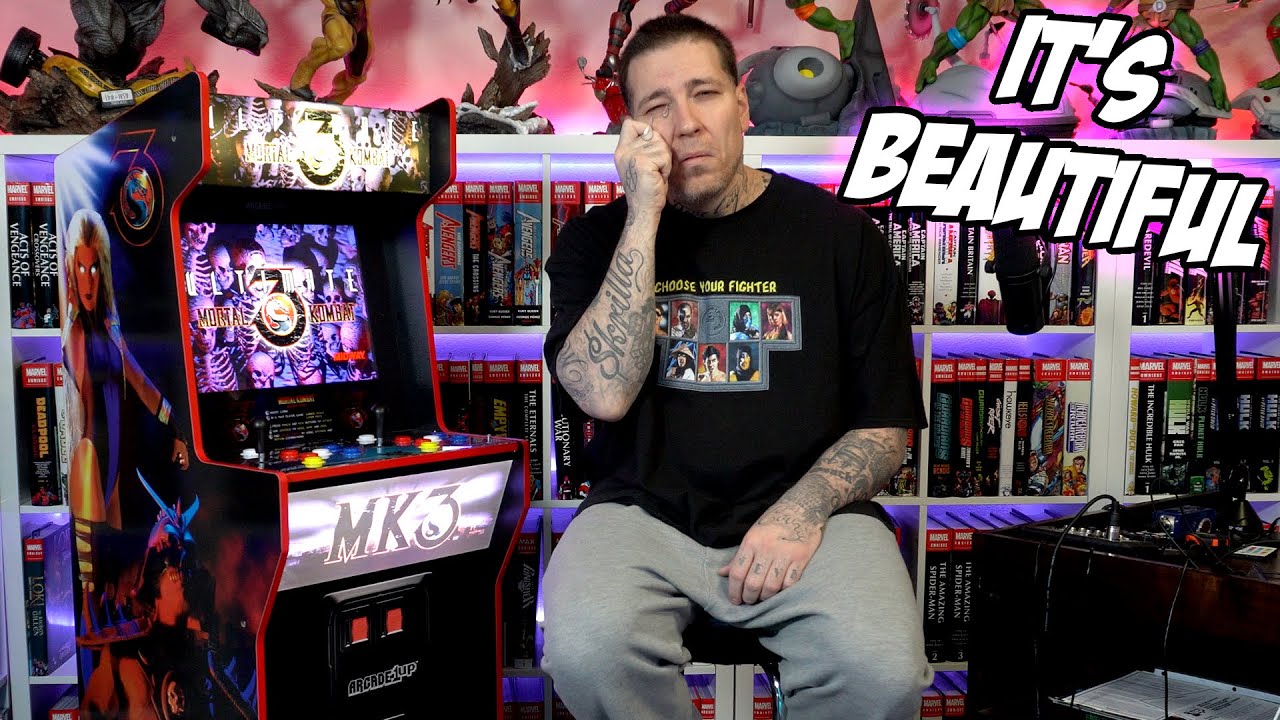 MORTAL KOMBAT 3 Midway Legacy Cabinet from Arcade1Up!