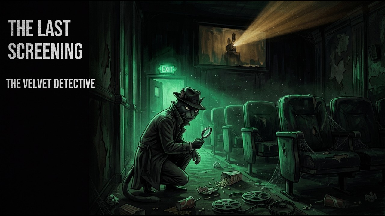 The Last Screening &ndash; Slow Noir Detective Jazz for Late Night Investigation & Deep Focus