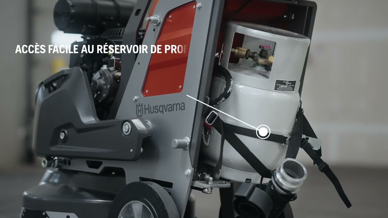 Ponceuse de sol PG 6 P | Caractéristiques et avantages | [CA-FR] | Husqvarna Construction